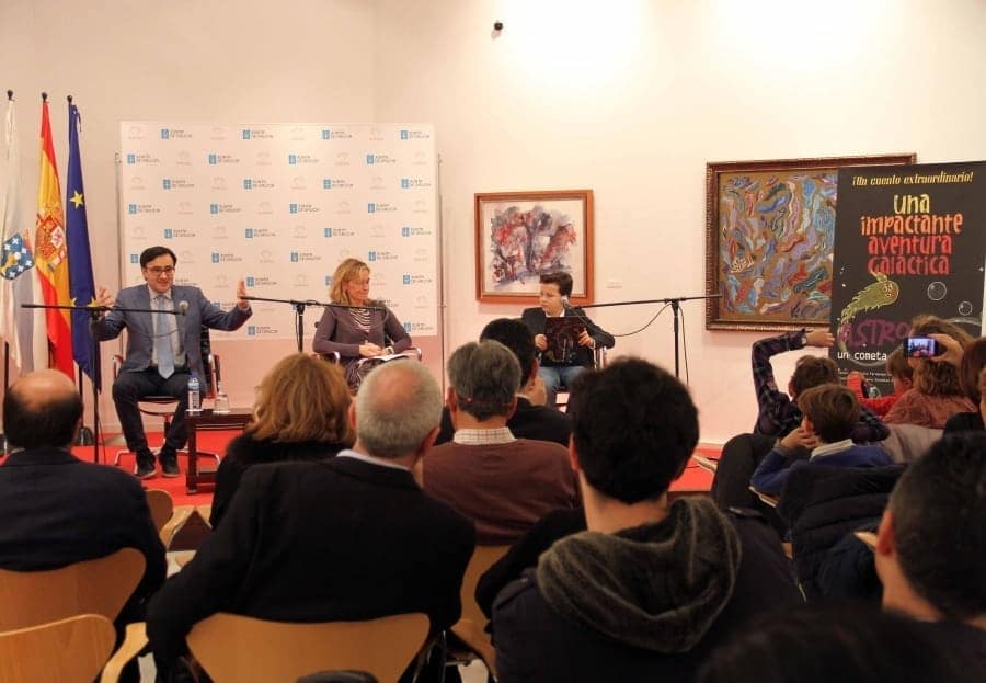 AstropalMadrid - José Julio Fernández presenta en la Casa de Galicia de Madrid su primer libro infantil