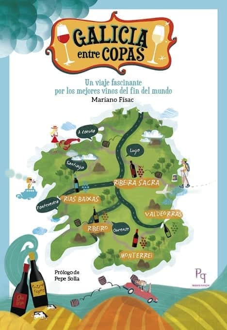 portada galicia entre copas - 10 vinos para recorrer Galicia entre copas