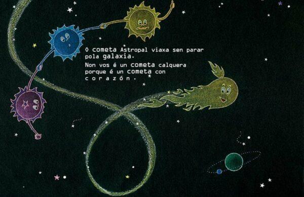 Astropal Galego 1 600x389 - Astropal. Un cometa con corazón