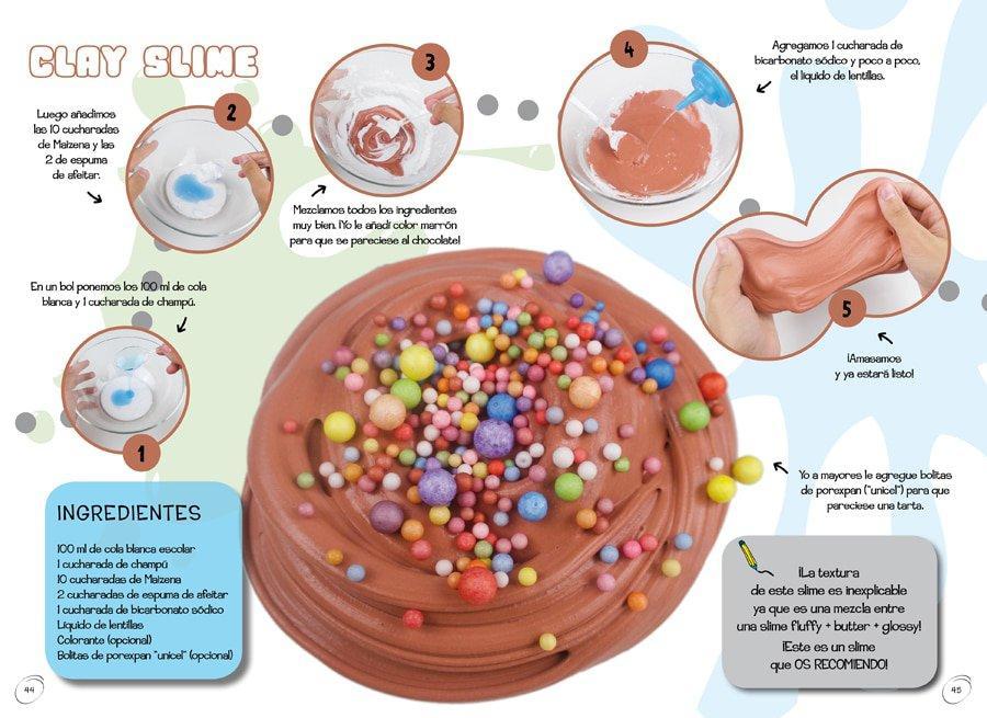 25 recetas de Slime sin bórax • Hércules de Ediciones