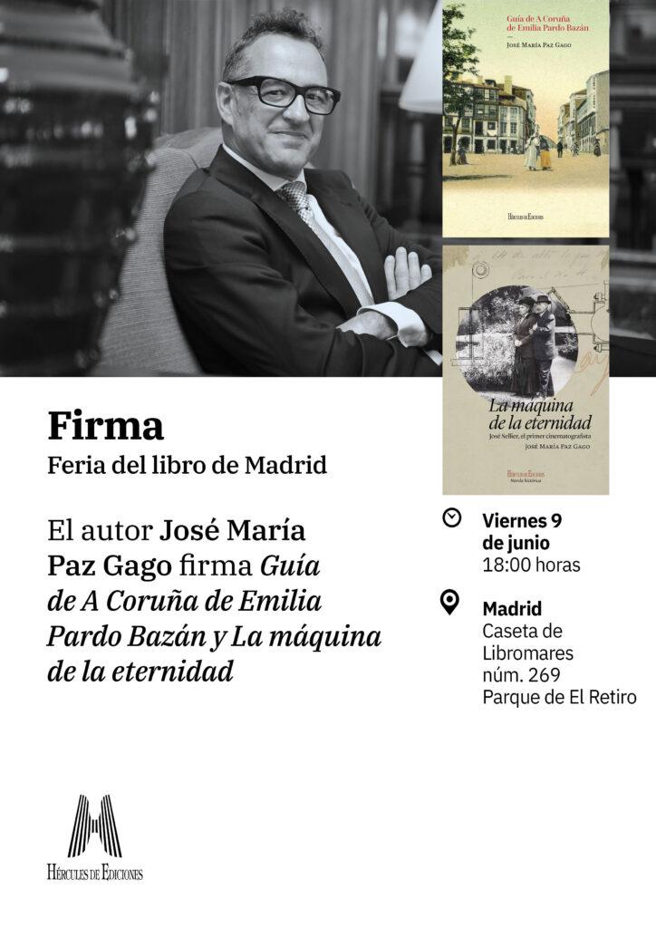Firma Paz Gago Feria del libro de Madrid 2023 724x1024 - Events