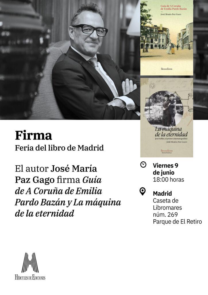 Firma Paz Gago Feria del libro de Madrid 2023 724x1024 - Events